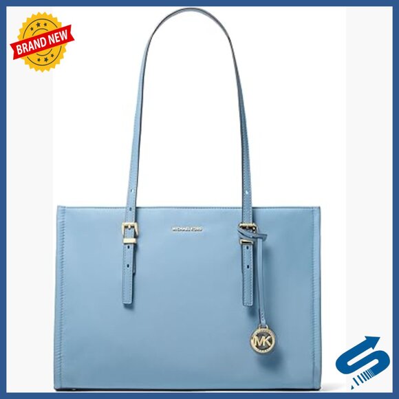 Heavy-Duty Everyday Carry (EDC) Nylon Tote Bag + Zipper +  Medium Recycled Nylon Tote with Zipper Closure and Top Handles